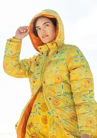 “Bhumika” down coat recycled polyester/down - pineapple