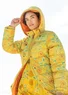 “Bhumika” down coat recycled polyester/down (pineapple XS)