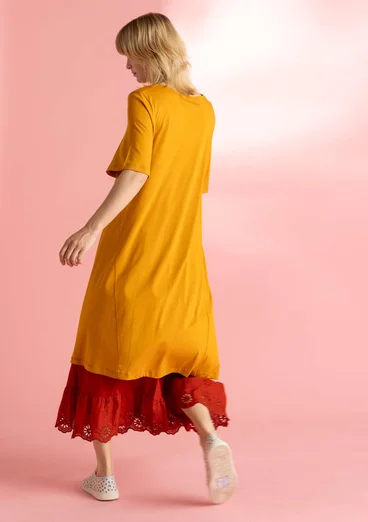 “Millie” organic cotton/modal jersey dress - sahara