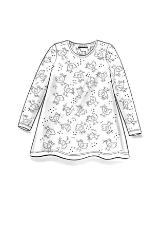 Top "Dolores" en coton biologique/modal - noir