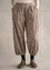 “Mud” woven organic cotton trousers (dark kashish S)