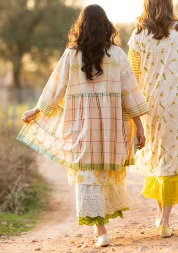 Blouse "Fields" en coton - écru, non teint