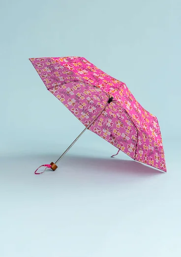 “Peggy” umbrella made from recycled polyester - hibiscus