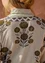 Velour kappklänning "Nila" i ekologisk bomull/återvunnen polyester (varmgrå S)