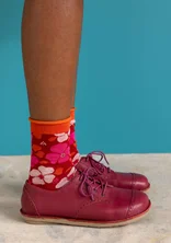 Lace-up shoes in nappa - light cyclamen