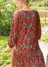 “Poppy” jersey dress in organic cotton (French roast S)