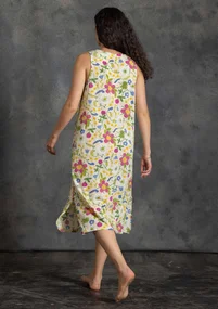 Robe "Midsommarsol" en jersey de coton biologique - fleur de sureau