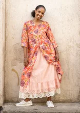 “Stockholm” woven organic cotton dress - apricot