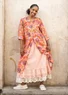 “Stockholm” woven dress in organic cotton (apricot S)