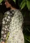 Vevd kjole «Floria» i økologisk bomull (mørk askegrå meleret S)