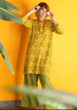 “Heera” organic cotton knit tunic - mango