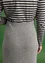 Lambswool blend skirt (light grey S)
