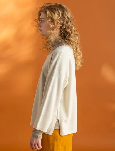 Organic wool sweater - undyed