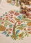 “Tree of Life” table runner in linen/cotton (nature One Size)