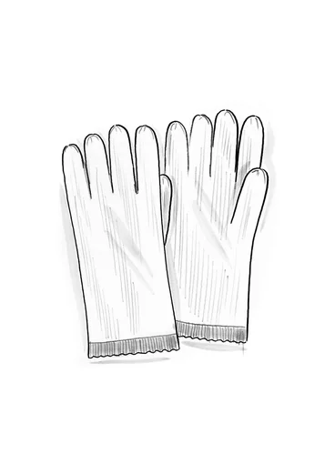 Wool gloves - grey
