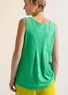 Organic cotton jersey tank top (lotus green M)