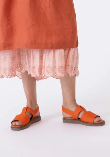 Sandal i nubuck - nypon