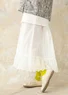 Woven organic cotton underskirt (ecru S)