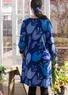 Robe ”Botanica” en jersey de modal (bleu nuit S)