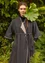 Kleid „Silva“ aus Bio-Baumwollgewebe (dunkelaschgrau S)