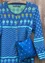 Tasche „Elisabet“ aus Bio-Baumwolle (porzellanblau Einheitsgröße)