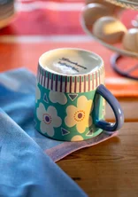 “Soni” ceramic mug - peppermint
