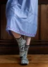 “Twinkle” organic cotton nightgown (sea blue L)