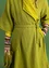 Vevd kjole «Silva» i økologisk bomull (avokado S)