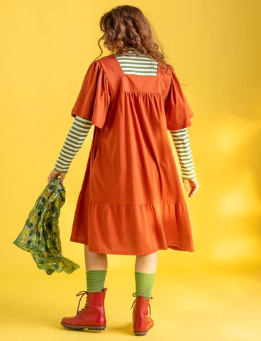 Jerseykleid aus Bio-Baumwolle/Modal - kupfer