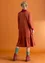 “Tyra” organic cotton/modal jersey dress (rust S)