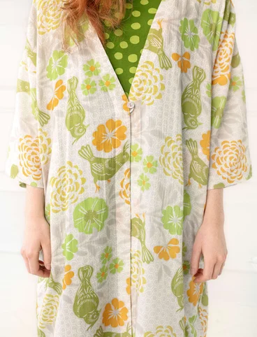 Kimono „Paraquite“ aus Öko-Baumwolle - goldregen