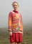 “Bhutan” organic/recycled cotton cardigan (cranberry M)