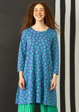 “Nicole” organic cotton/modal jersey dress - bluebell