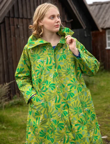 Frakke "Kaprifol" i økologisk bomuld - asparges