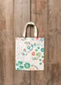 Organic cotton fabric tote bag S (multicoloured One Size)