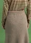 Lambswool blend skirt (dark natural melange S)