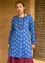 Tunique "Katmandu" en jersey de coton biologique/modal (lupin S)