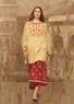 "Mirror" woven organic cotton tunic (pale marigold S)