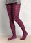 Dotted tights in recycled polyamide (allium S/M)