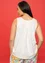 “Eva” jersey tank top in organic cotton (light ecru XL)