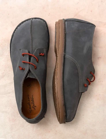 Chaussures de promenade en nubuck - gris cendré