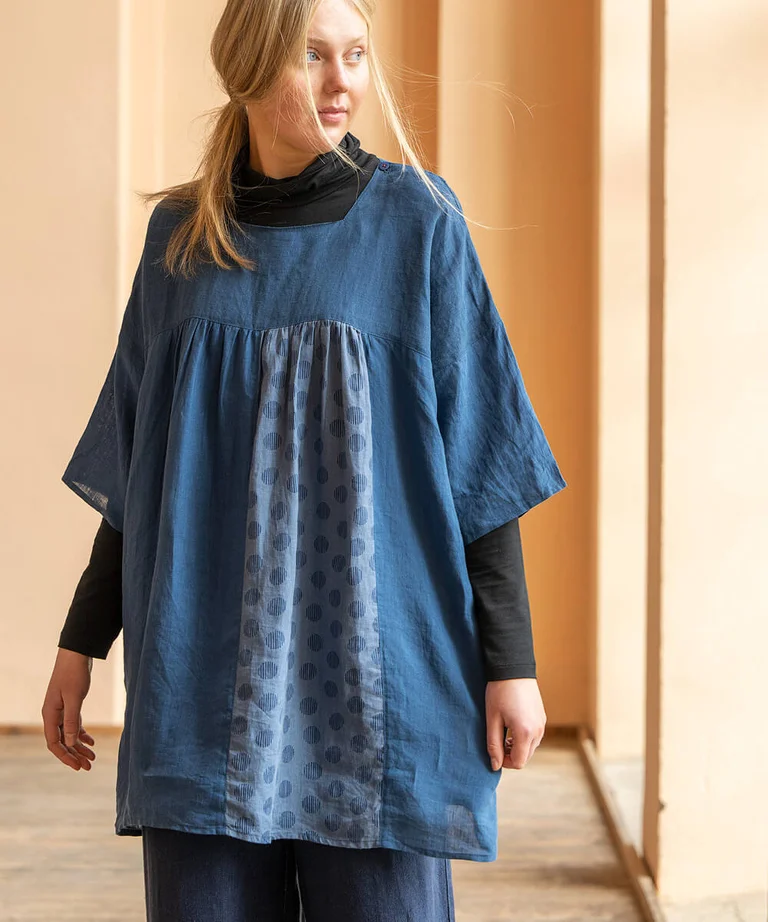 “Sonata” linen tunic