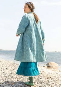 “Kavita” reversible coat in organic cotton - hopper