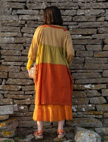 Kleid „Desert“ aus Öko-Baumwollgewebe - ocker