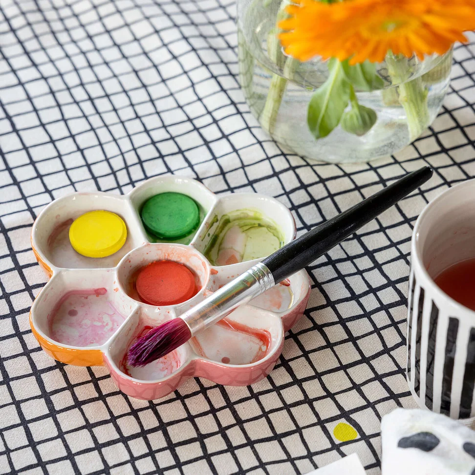 “Play” ceramic palette - coral