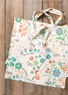 Organic cotton fabric tote bag S (multicoloured One Size)