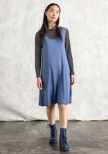 Jersey dress in lyocell/spandex - mountain blue