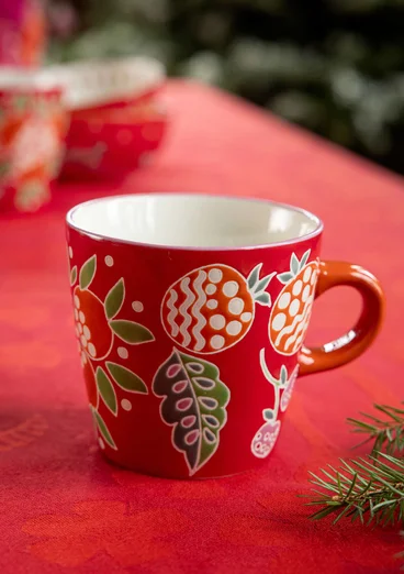 Tasse "Fruits" en céramique - tomate