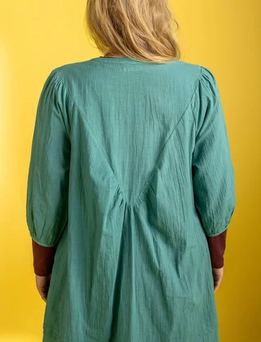 Kleid „Blossom“ aus Bio-Baumwollgewebe - wermutkraut