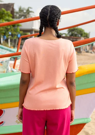 Top "Drop" i ekologisk bomull - lilja